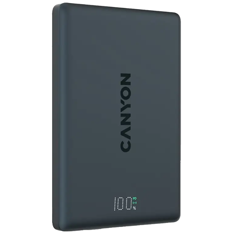 Canyon OnPower 500 PowerBank - 5000 mAh - MagSafe Kompatibel - Sort