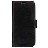 iPhone 15 - dbramante1928 Copenhagen Ægte Læder Flip Cover m. Pung - Black