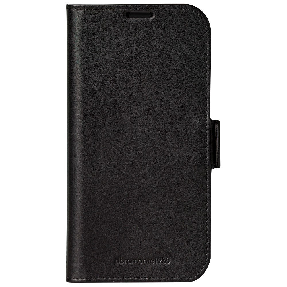 iPhone 16 dbramante1928 Copenhagen Slim Ægte Læder Flip Cover m. Pung - Black