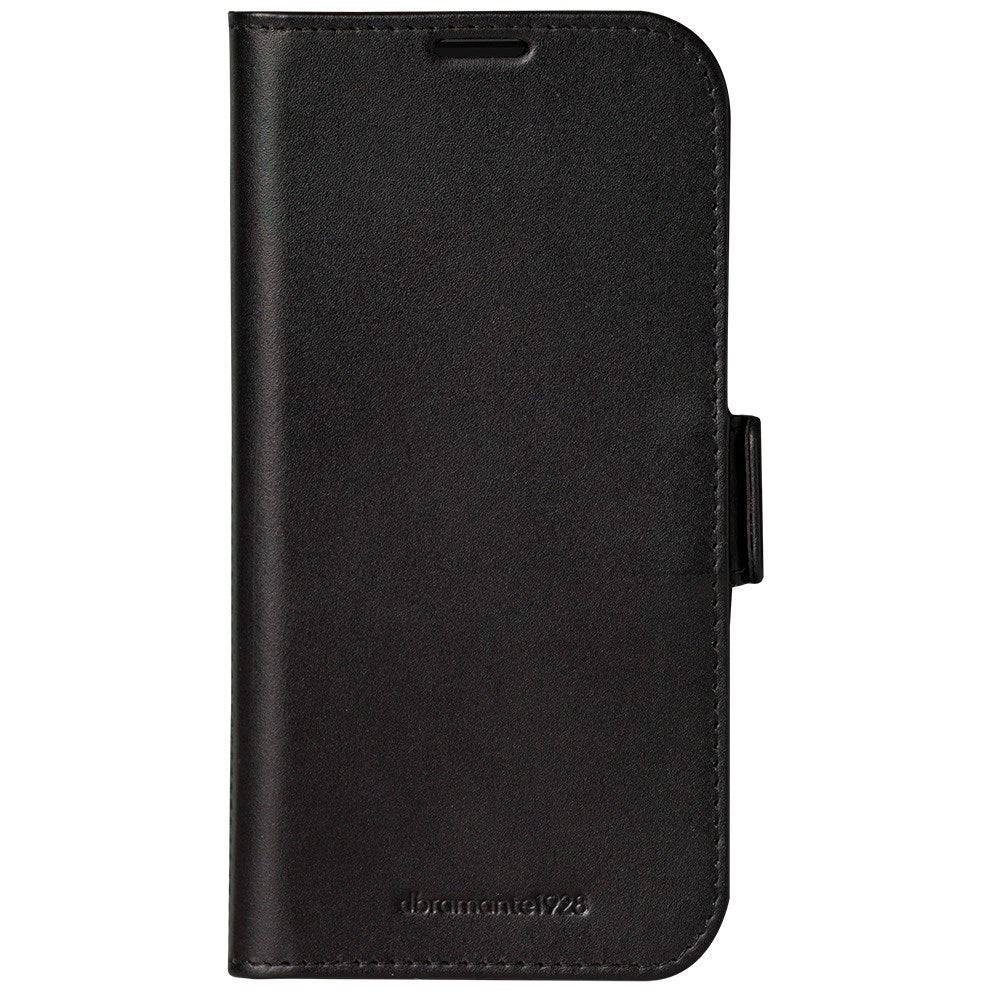iPhone 16 Pro dbramante1928 Copenhagen Slim Ægte Læder Flip Cover m. Pung - Black