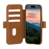 dbramante1928 iPhone 17 Copenhagen Flip Cover m. Ståfunktion - Tan
