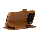 dbramante1928 iPhone 17 Pro Copenhagen Flip Cover m. Ståfunktion - Tan