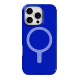 agood company iPhone 16 Pro CLRPRTCT 100% Genbrugs Plastik Case - Transparent / Cobalt Blue