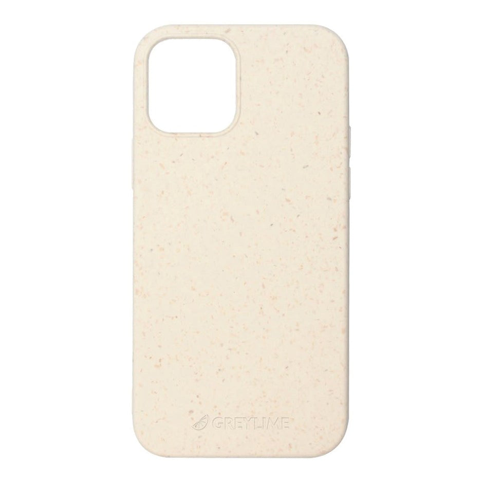 iPhone 12 / 12 Pro GreyLime 100% Biodegradable Cover - Beige