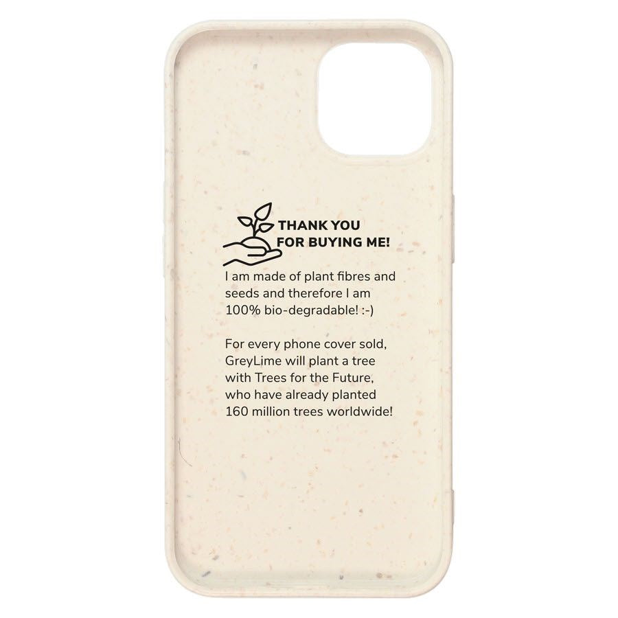 iPhone 13 GreyLime 100% Biodegradable Cover - Beige