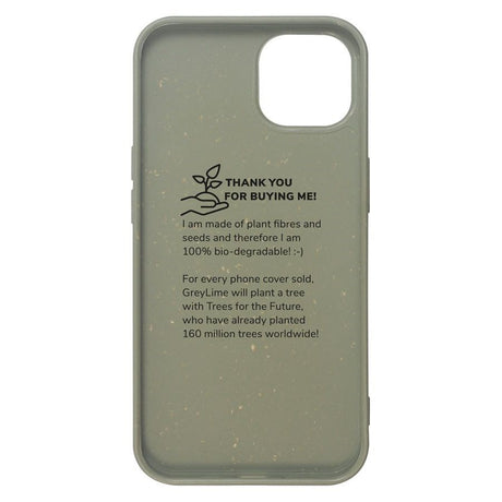 iPhone 13 GreyLime 100% Biodegradable Cover - Grøn