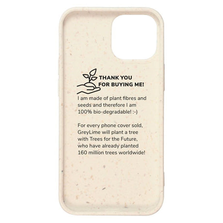 iPhone 13 Mini GreyLime 100% Biodegradable Cover - Beige