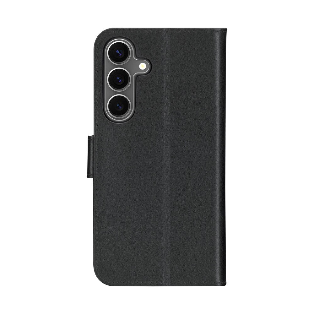 dbramante1928 Copenhagen - Samsung Galaxy S25+ (Plus) - Slim Ægte Læder Cover m. Pung - Black