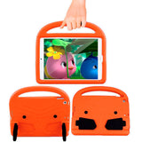 iPad 10.2" (2021 / 2020 / 2019) Børne Cover m. Fod & Bærefunktion - Orange