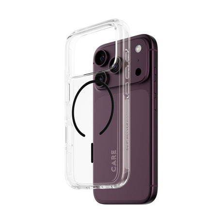 iPhone 18 Pro / 17 Pro CARE by PanzerGlass FLAGSHIP Urban Explorer Cover - MagSafe Kompatibel - Transparent / Black