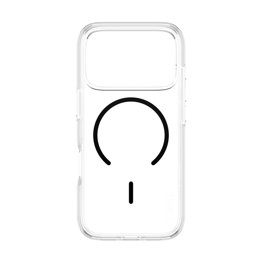 iPhone 18 Pro / 17 Pro CARE by PanzerGlass FLAGSHIP Urban Explorer Cover - MagSafe Kompatibel - Transparent / Black