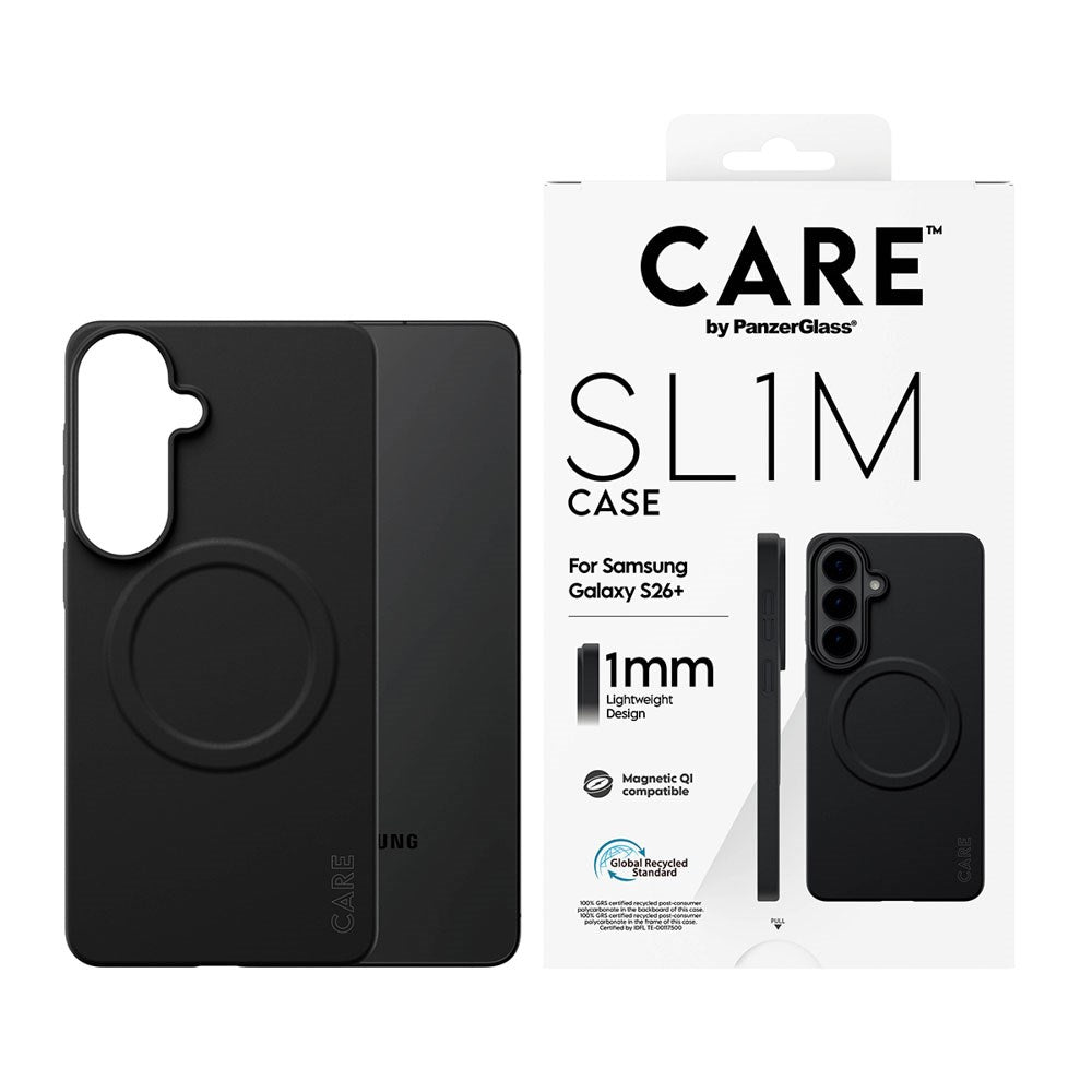 Samsung Galaxy S26+ (Plus) CARE by PanzerGlass SL1M Cover - Sort