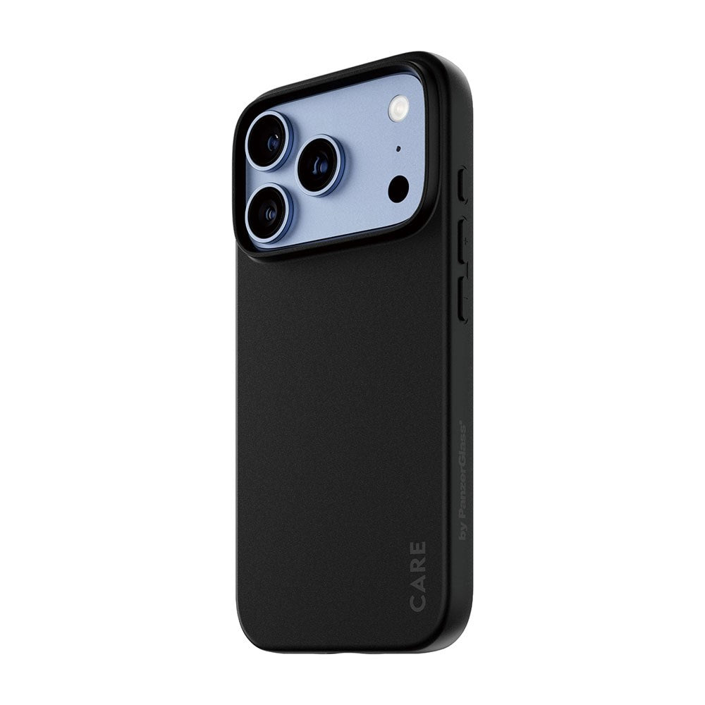 iPhone 18 Pro / 17 Pro CARE by PanzerGlass Fleksible Plastik Case - Black