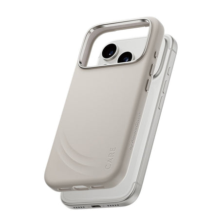 CARE by PanzerGlass iPhone 17 Pro Flow Mobil Cover - MagSafe Kompatibel - Vanilla