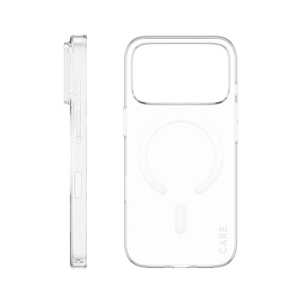 iPhone 17 Pro CARE by PanzerGlass SL1M Cover - MagSafe Kompatibel - Gennemsigtig