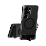 Samsung Galaxy S26 Ultra CARE by PanzerGlass Feature Kickstand Cover -  Qi Kompatibel - Transparent / Black