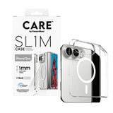 CARE by PanzerGlass iPhone Duo SL1M Mobil Cover - MagSafe Kompatibel - Gennemsigtig