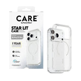 iPhone 18 Pro / 17 Pro CARE by PanzerGlass FLAGSHIP Urban Explorer Cover - MagSafe Kompatibel - Transparent / Star Lit