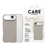 iPhone Air CARE by PanzerGlass Fashionable Samba Mobil Cover - MagSafe Kompatibel - Vanilla