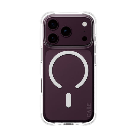iPhone 18 Pro / 17 Pro CARE by PanzerGlass Fashionable Samba Mobil Cover - MagSafe Kompatibel - Gennemsigtig