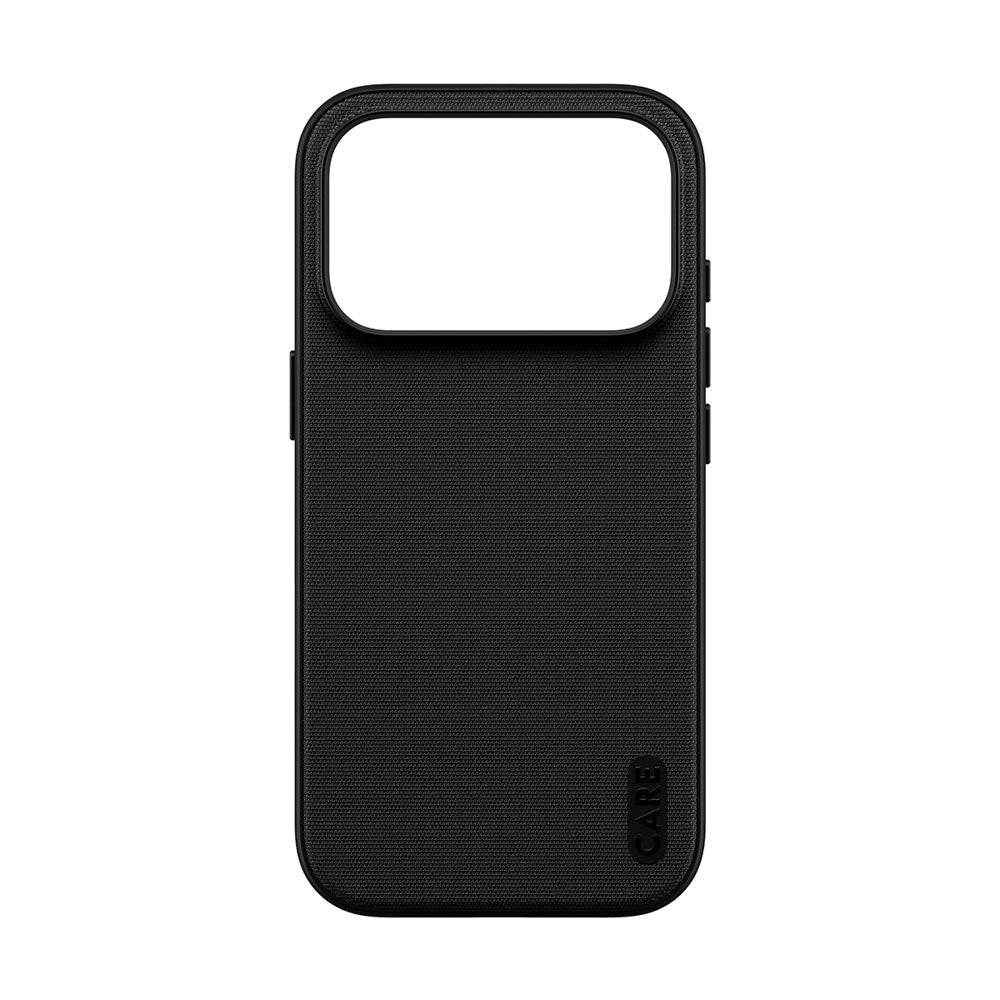 iPhone 18 Pro / 17 Pro CARE by PanzerGlass Fusion Fabric Case - MagSafe Kompatibel - Sort