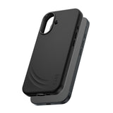 CARE by PanzerGlass iPhone 17 Feature Flow Mobil Cover - MagSafe Kompatibel - Sort
