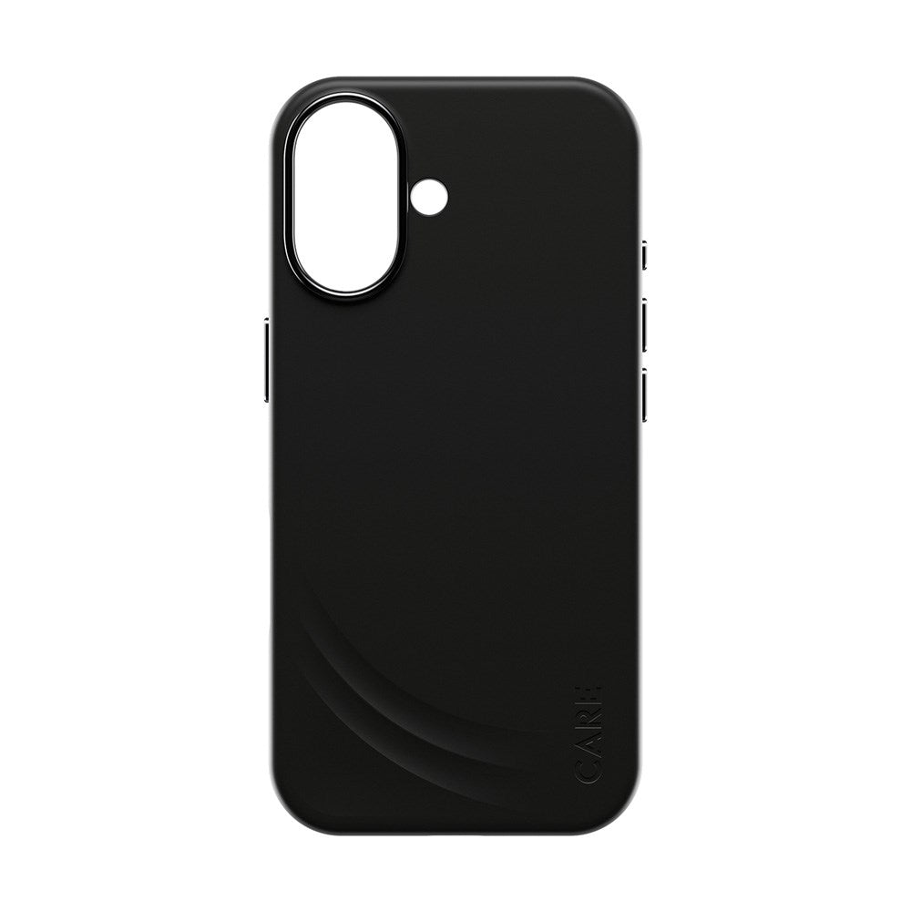 CARE by PanzerGlass iPhone 17 Feature Flow Mobil Cover - MagSafe Kompatibel - Sort