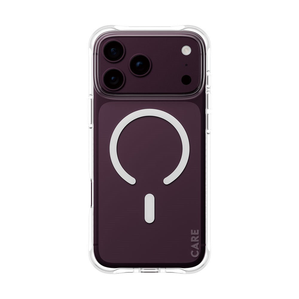 iPhone 18 Pro Max  / 17 Pro Max CARE by PanzerGlass Fashionable Samba Mobil Cover - MagSafe Kompatibel - Gennemsigtig