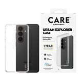 Samsung Galaxy S26 CARE by PanzerGlass Urban Explorer Cover - Gennemsigtig