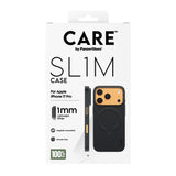 iPhone 17 Pro CARE by PanzerGlass SL1M Cover - MagSafe Kompatibel - Sort