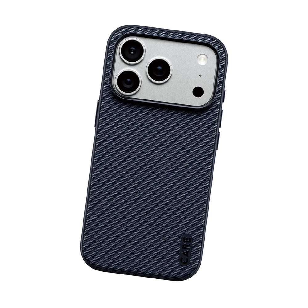 iPhone 18 Pro / 17 Pro CARE by PanzerGlass Fusion Fabric Case - MagSafe Kompatibel - Blå