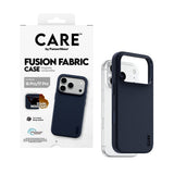 iPhone 18 Pro / 17 Pro CARE by PanzerGlass Fusion Fabric Case - MagSafe Kompatibel - Blå