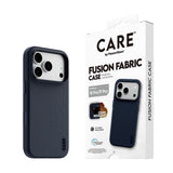 iPhone 18 Pro / 17 Pro CARE by PanzerGlass Fusion Fabric Case - MagSafe Kompatibel - Blå