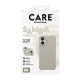 iPhone 17 CARE by PanzerGlass Fashionable Samba Mobil Cover - MagSafe Kompatibel - Vanilla