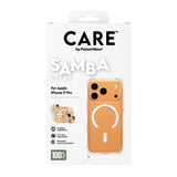iPhone 17 Pro CARE by PanzerGlass Fashionable Samba Mobil Cover - MagSafe Kompatibel - Transparent