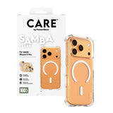iPhone 17 Pro CARE by PanzerGlass Fashionable Samba Mobil Cover - MagSafe Kompatibel - Transparent
