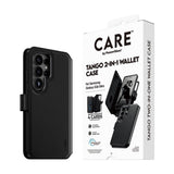 Samsung Galaxy S26 Ultra CARE by PanzerGlass Feature Tango 2-in-1 Mobil Cover m. Kortholder - Sort