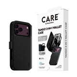 iPhone 18 Pro Max  / 17 Pro Max CARE by PanzerGlass Feature Tango 2-in-1 Flipcover m. Pung - MagSafe Kompatibel - Sort