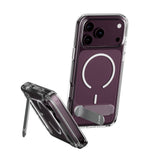iPhone 18 Pro Max  / 17 Pro Max CARE by PanzerGlass Feature Kickstand Cover - MagSafe Kompatibel - Gennemsigtig / Hvid