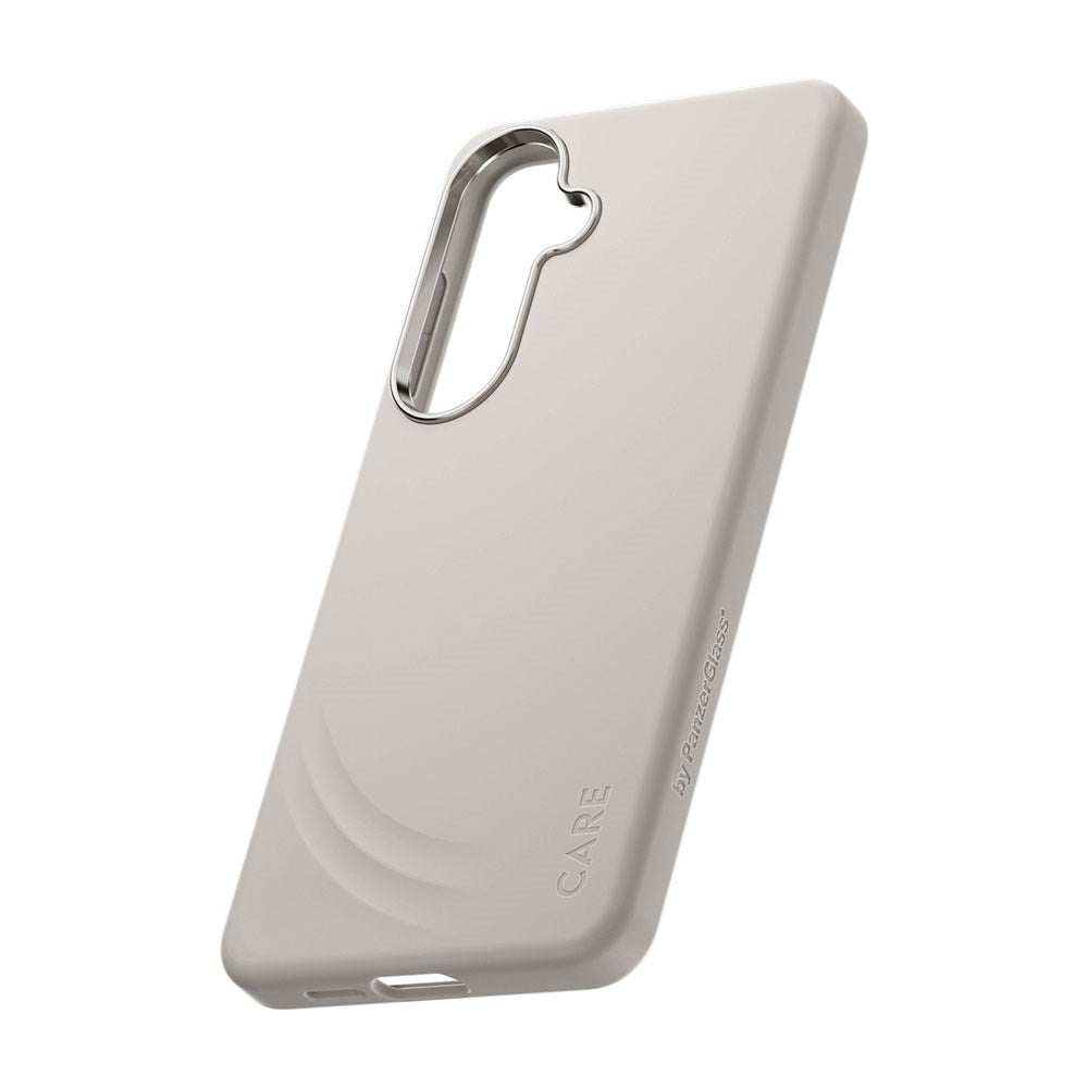 Samsung Galaxy S26+ (Plus) CARE by PanzerGlass Feature Flow Mobil Cover - Qi Kompatibel - Vanilla