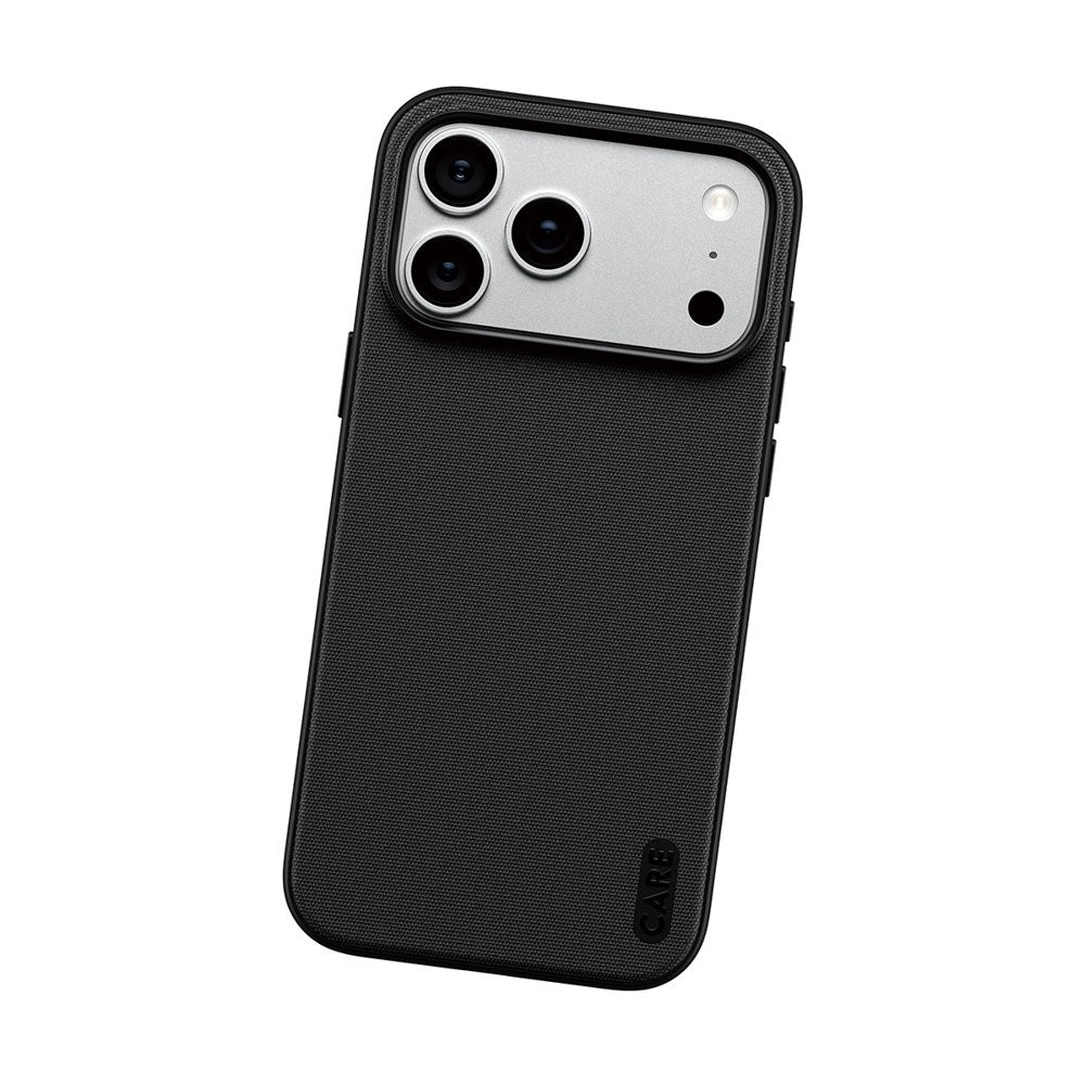 iPhone 18 Pro Max / 17 Pro Max CARE by PanzerGlass Fusion Fabric Case - MagSafe Kompatibel - Sort