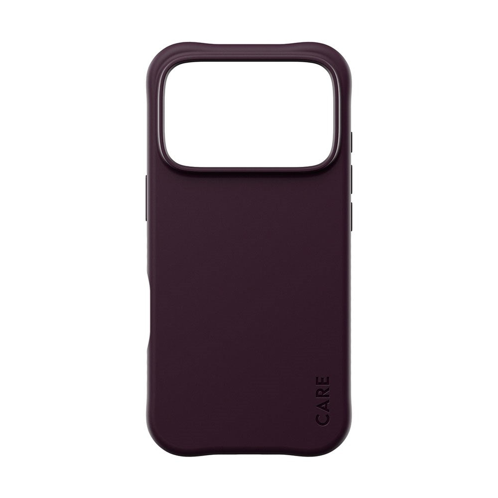 iPhone 18 Pro / 17 Pro CARE by PanzerGlass Fashionable Samba Mobil Cover - MagSafe Kompatibel - Dark Cherry