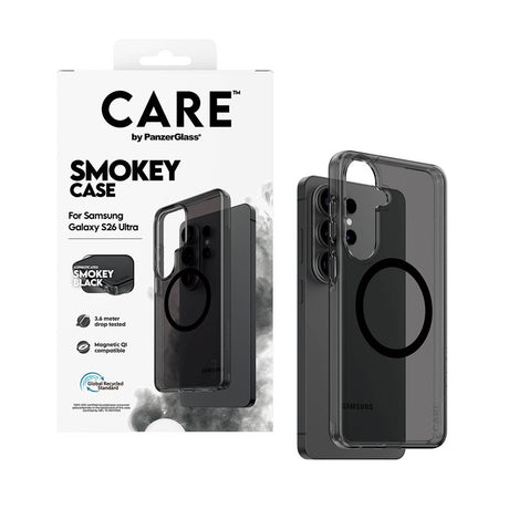 Samsung Galaxy S26 Ultra CARE by PanzerGlass Urban Explorer Cover - Qi Kompatibel - Smokey Sort