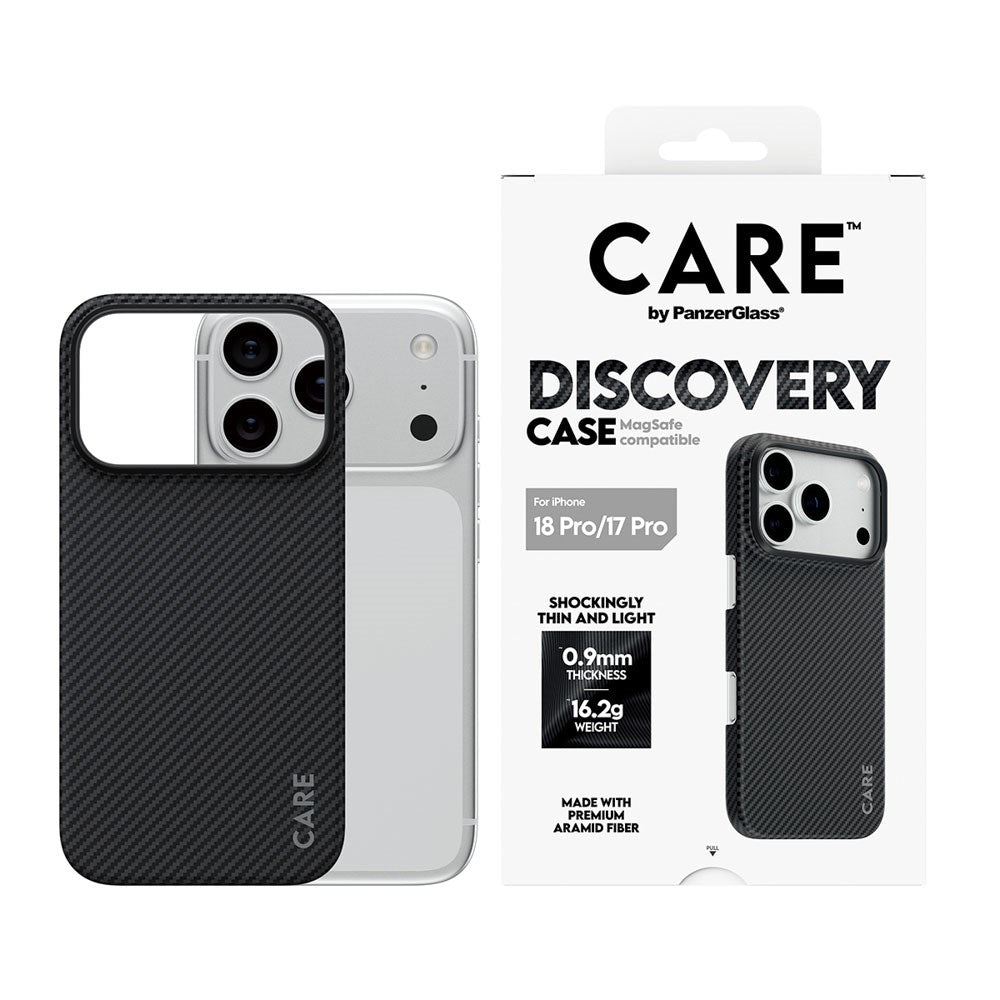 iPhone 18 Pro / 17 Pro CARE by PanzerGlass Crossfire Cover - MagSafe Kompatibel - Sort