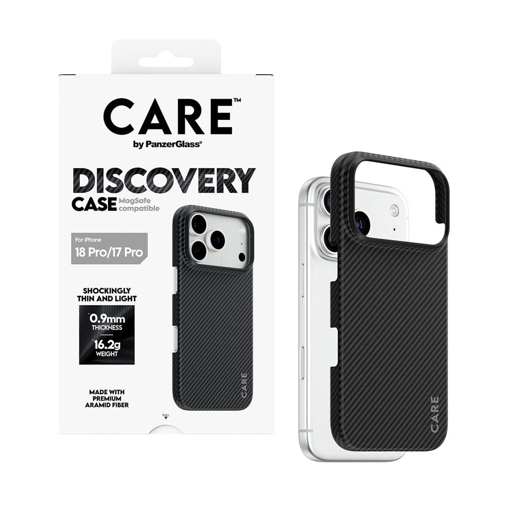 iPhone 18 Pro / 17 Pro CARE by PanzerGlass Crossfire Cover - MagSafe Kompatibel - Sort