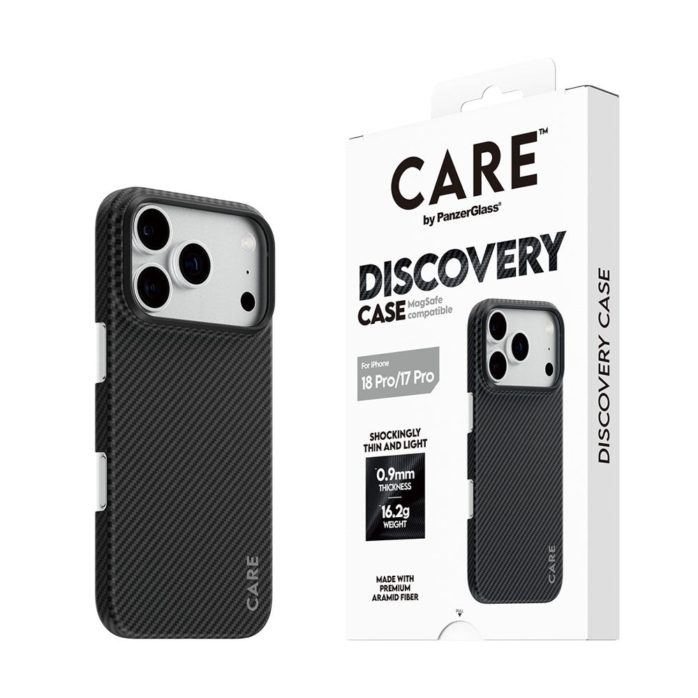 iPhone 18 Pro / 17 Pro CARE by PanzerGlass Crossfire Cover - MagSafe Kompatibel - Sort