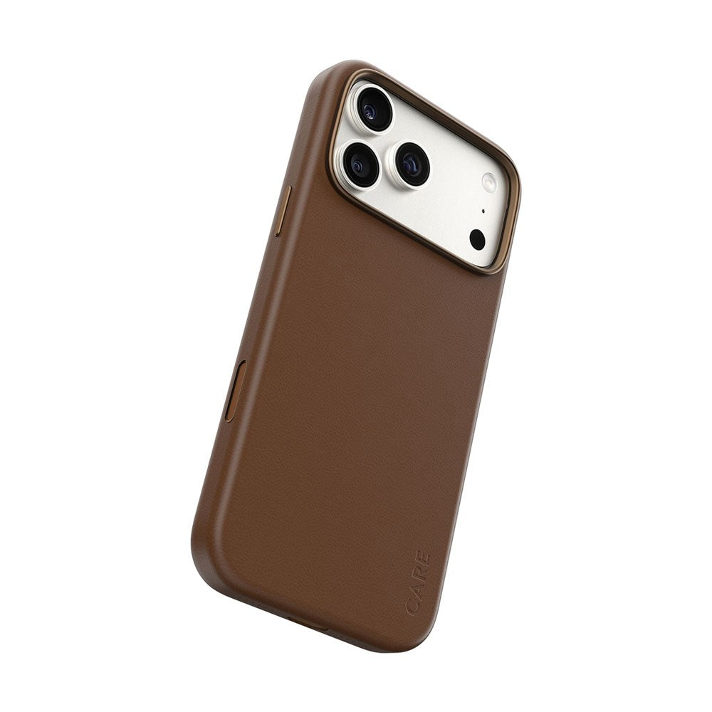 iPhone 18 Pro Max  / 17 Pro Max CARE by PanzerGlass SOLO Cover - MagSafe Kompatibel - Brun