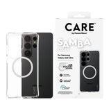 Samsung Galaxy S26 Ultra CARE by PanzerGlass Fashionable Samba Mobil Cover - Qi Kompatibel - Gennemsigtig