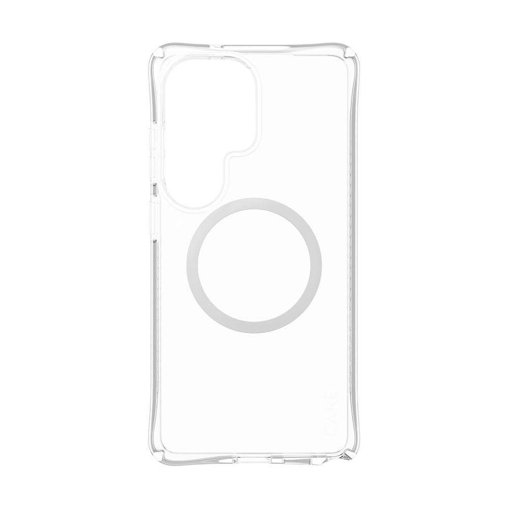 Samsung Galaxy S26 Ultra CARE by PanzerGlass Fashionable Samba Mobil Cover - Qi Kompatibel - Gennemsigtig