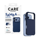 iPhone 18 Pro / 17 Pro CARE by PanzerGlass Fashionable Samba Mobil Cover - MagSafe Kompatibel - Italian Blue